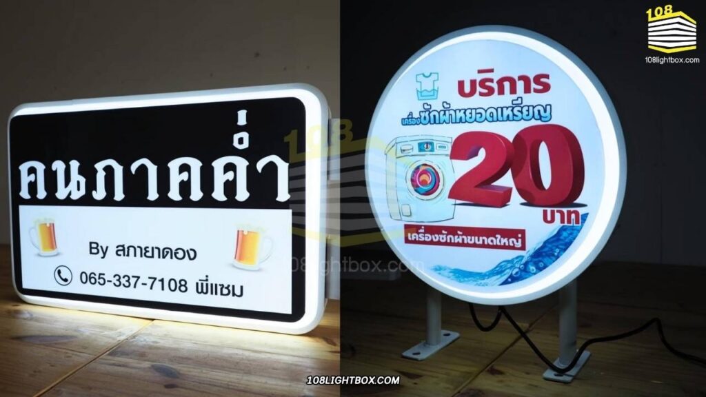 ทำไมต้องเลือก ป้ายไฟ Lightbox กับเรา