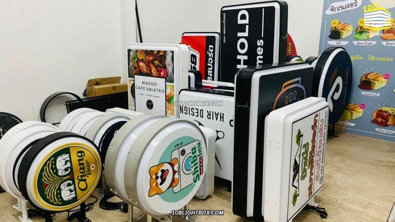 ทำไมควรเลือกป้ายไฟ Led หน้าร้านจาก 108 Lightbox 