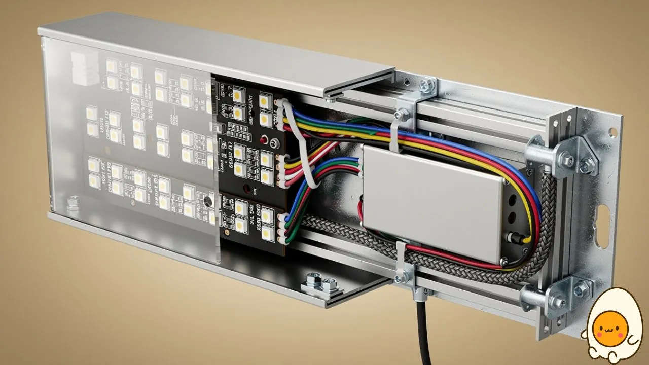 ส่วนประกอบของป้ายไฟ LED ที่มีผลต่ออายุการใช้งาน 