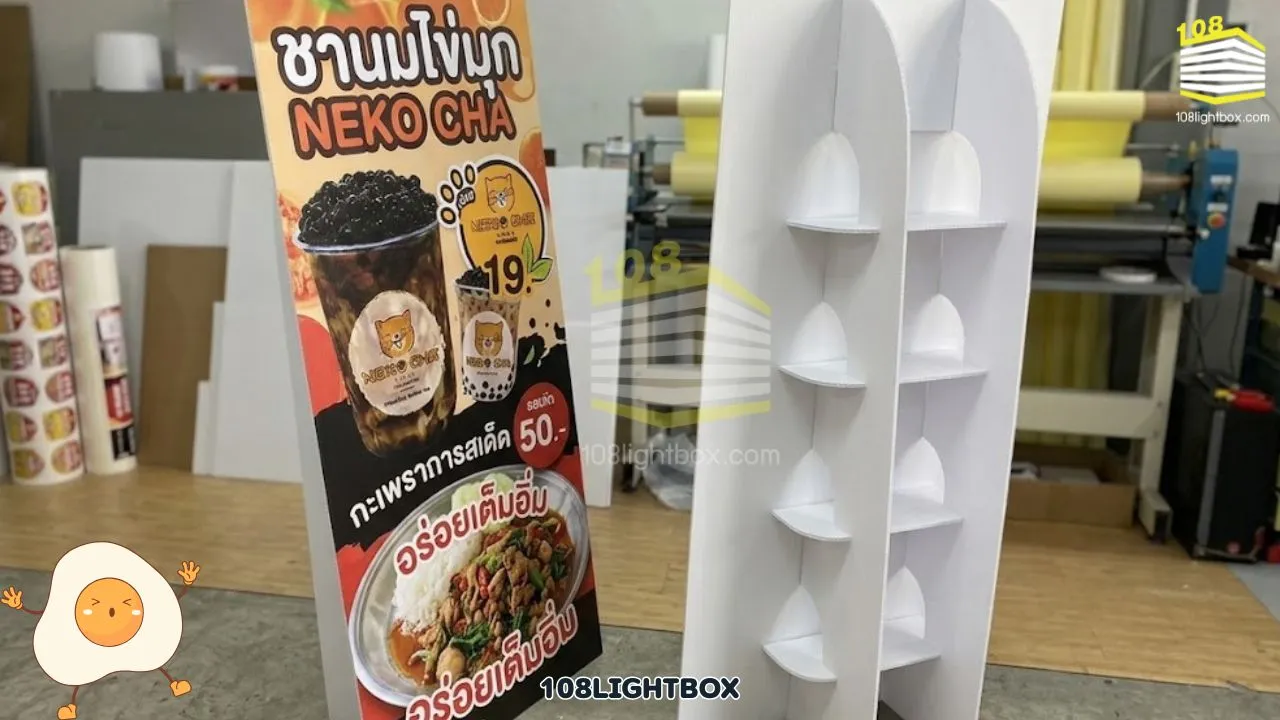ขั้นตอนสั่งทำป้ายสแตนดี้ให้ได้งานไว ไม่เสียเวลา